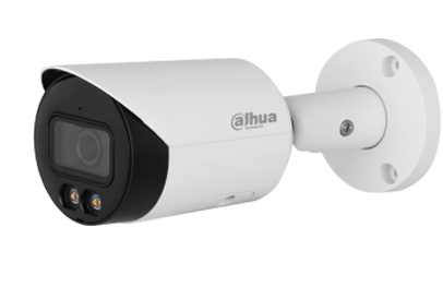 กล้องวงจรปิด DH-IPC-HFW2249S-S-LED-S2 FULL CoLoR2MP Lite Full-color Fixed-focal Bullet Network Camera2MP, 1/2.8" CMOS image sensor, low illuminance